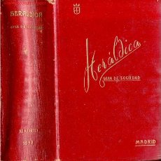Libros antiguos: 1952.GUIA DE SOCIEDAD HERALDICA