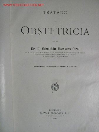 Libros antiguos: CURIOSO TRATADO DE OBSTETRICIA 1925 - Foto 1