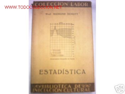 Old books: ESTADISTICA.COLECC. LABOR.1928.25 FIGURAS Y 2 LAMINAS
