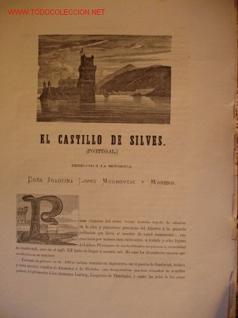 Libros antiguos: EL CASTILLO DE SILVES,PORTUGAL - Foto 1
