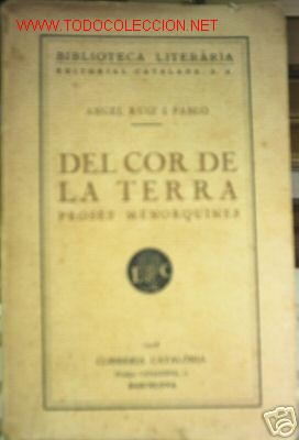 Libros antiguos: DEL COR DE LA TERRA. PROSES MENORQUINES.1928 - Foto 1