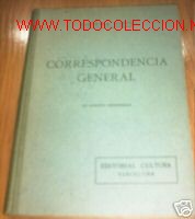 Old books: CORRESPONDENCIA GENERAL.SISTEMA COTS.1924.