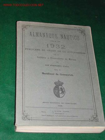 Libros antiguos: ALMANAQUE N&Aacute;UTICO para el a&ntilde;o 1932 - Foto 1