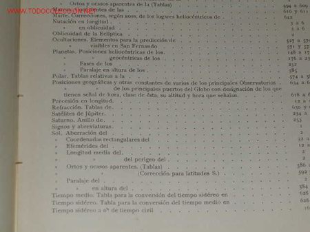 Libros antiguos: ALMANAQUE NAUTICO para el A&ntilde;o 1935 - Foto 4