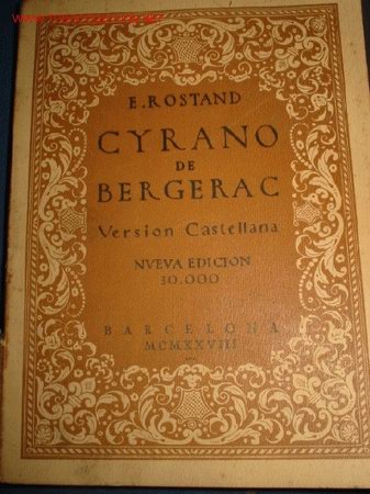 Libros antiguos: CYRANO DE BERGERAC. E. Rostand. 1.928 - Foto 1