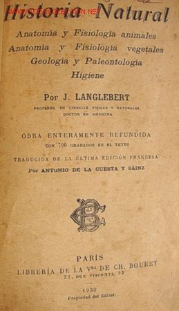Libros antiguos: HISTORIA NATURAL, POR LANGLEBERT - Foto 2