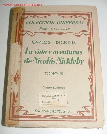 Libros antiguos: La Vida y Aventuras de Nicol&aacute;s Nickleby. - Foto 3