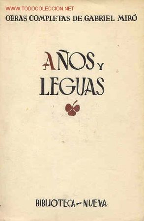 Libros antiguos: A&Ntilde;OS Y LEGUAS. - Foto 1