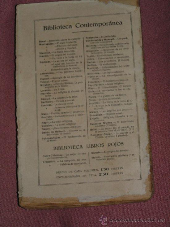 Libros antiguos: Libros Prohibidos Rep&uacute;blica - Foto 2