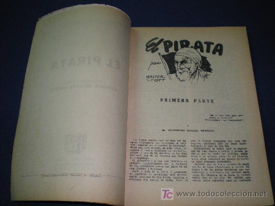 Libros antiguos: EL PIRATA - POR WALTER SCOTT - AMELLER EDITOR - Foto 2