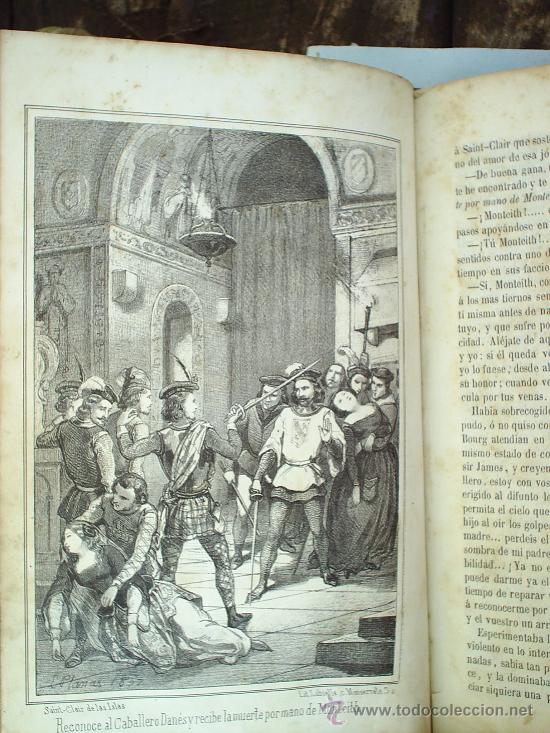 Libros antiguos: SAINT-CLAIR DE LAS ISLAS-los desterrados a la isla de barra 1857 - Foto 5