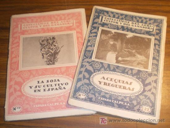 Libri antichi: 2 CATECISMOS DEL AGRICULTOR Y DEL GANADERO N&ordm; 122 y 62