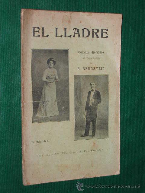 Libros antiguos: EL LLADRE, de Henry Bernstein - Foto 1