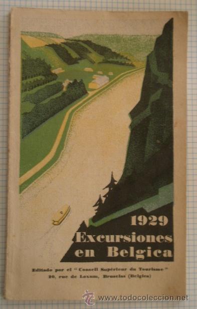 Libri antichi: Excursiones en Belgica, 1929, 51 p&aacute;ginas