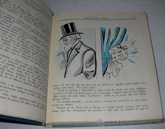 Libros antiguos: CELIA Y SUS AMIGOS - ELENA FORTUN - Foto 2
