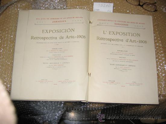 Libros antiguos: Exposicion retrospectiva de arte 1908. (Catalogo). - Foto 4