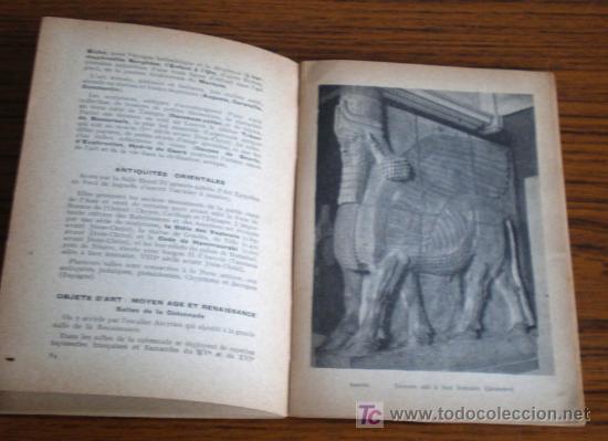 Libros antiguos: MUSEES DE PARIS .. Museo de Par&iacute;s .. Idioma franc&eacute;s - Foto 4