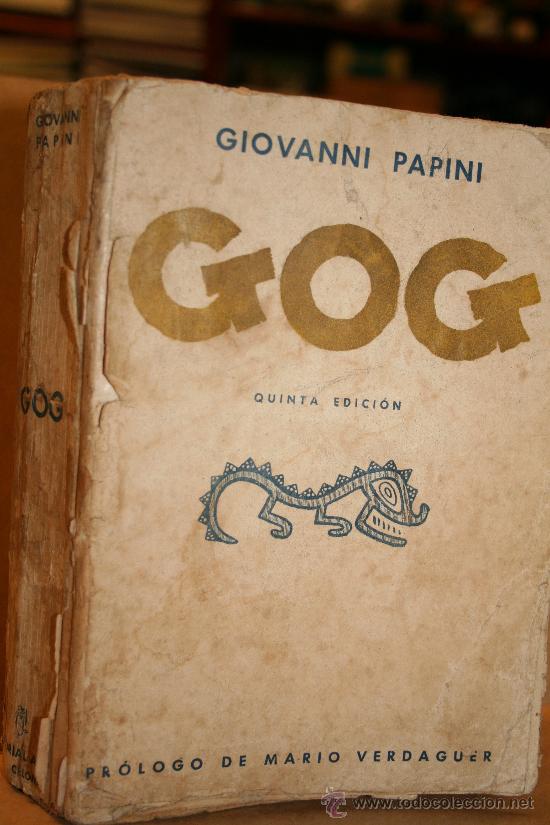 Libros antiguos: GOG - Foto 1