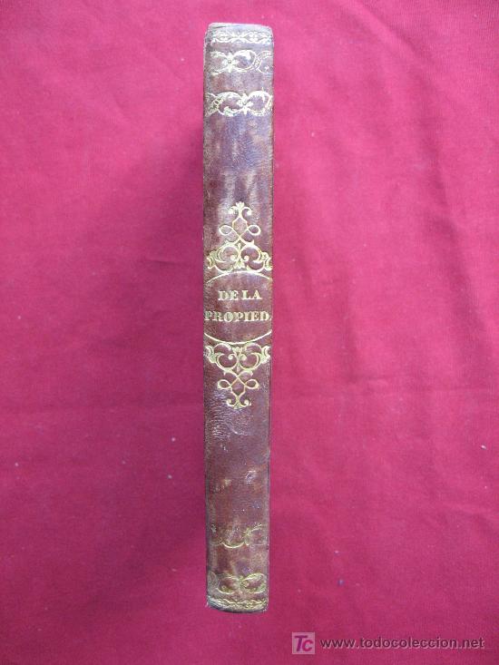 Libros antiguos: DE LA PROPIEDAD - 1848 - Foto 2