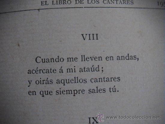 Libros antiguos: EL LIBRO DE LOS CANTARES. MELCHOR DE PALAU - Foto 3