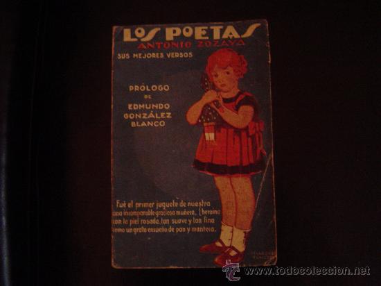 Libros antiguos: Libro LOS POETAS. Antonio Zozaya. - Foto 1