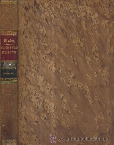 Libros antiguos: CODIGO PENAL DE 1870  (A/ DE- 043) - Foto 1