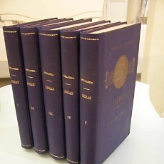 Libros antiguos: OBRAS COMPLETAS GERTRUDIS DE AVELLANEDA 1869 CUBA LIBROS EN 5 VOLUMENES HABANA MADRID POESIA POEMAS