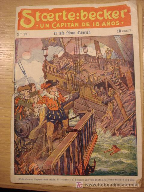Libros antiguos: STCERTE: BECKER - UN CAPIT&Aacute;N DE 18 A&Ntilde;OS - Foto 1