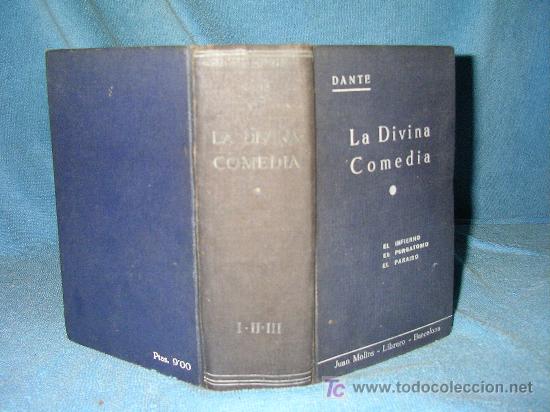 Libros antiguos: LA DIVINA COMEDIA - DANTE ALIGHIERI - A&Ntilde;O 1900. - Foto 1