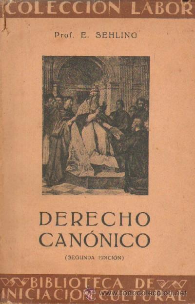 Libros antiguos: DERECHO CANONICO (A-LAB-123) - Foto 1