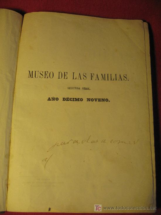 Libros antiguos: MUSEO DE LAS FAMILIAS - 1861 - Foto 2