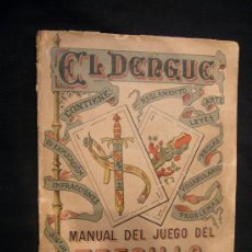 Libros antiguos: CIRCASIANO DOSILOVO: - EL DENGUE. MANUAL DEL JUEGO DEL TRESILLO - (BARCELONA, 1902). Lote 27390716