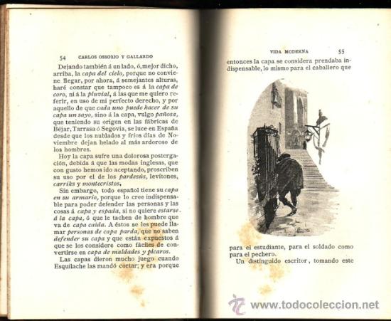 Libros antiguos: Vida moderna. Carlos Osorio y Gallardo. - Foto 3