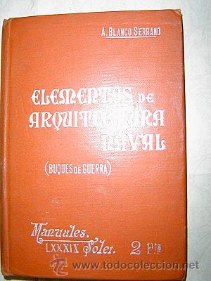 Libros antiguos: C. 1905  ARQUITECTURA NAVAL ( BUQUES DE GUERRA) - Foto 1