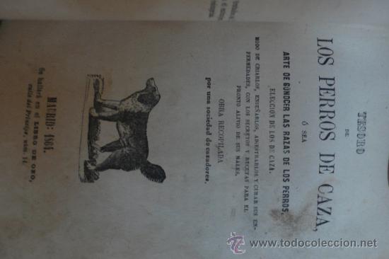 Libros antiguos: TESORO DE LA CACERIA - Foto 2