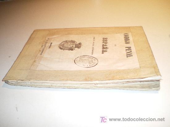 Libros antiguos: CODIGO PENAL DE ESPA&Ntilde;A - EDICION OFICIAL REFORMADA - MADRID (1850) - Foto 3