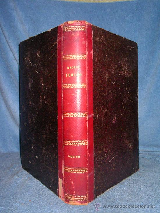 Libros antiguos: MADRID COMICO-A&Ntilde;OS 1892-1893 COMPLETOS-EXCEPCIONAL. - Foto 1