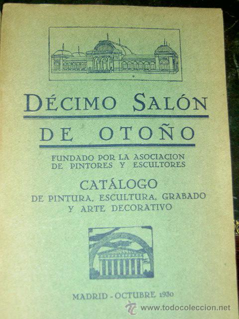 Libros antiguos: DECIMO SALON DE OTO&Ntilde;O1930 - Foto 1