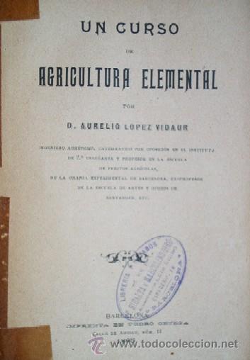 Libros antiguos: AGRICULTURA - a&ntilde;o 1895 - Foto 2