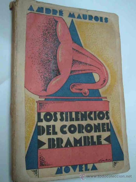 Libros antiguos: LOS SILENCIOS DEL CORONEL BRAMBLE - Foto 1