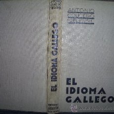 Libros antiguos: EL IDIOMA GALLEGO. Lote 18004302