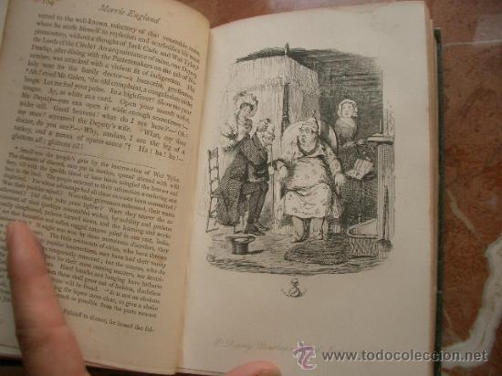 Libros antiguos: Merrie England in the Olden Time - Foto 5