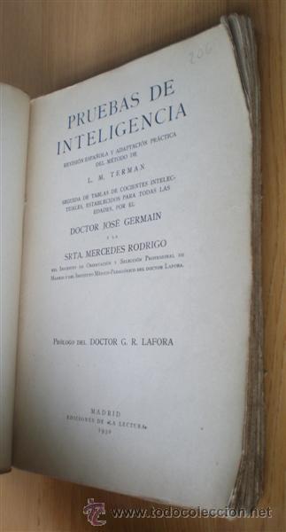 Libros antiguos: PRUEBAS DE INTELIGENCIA 1930 - Foto 3
