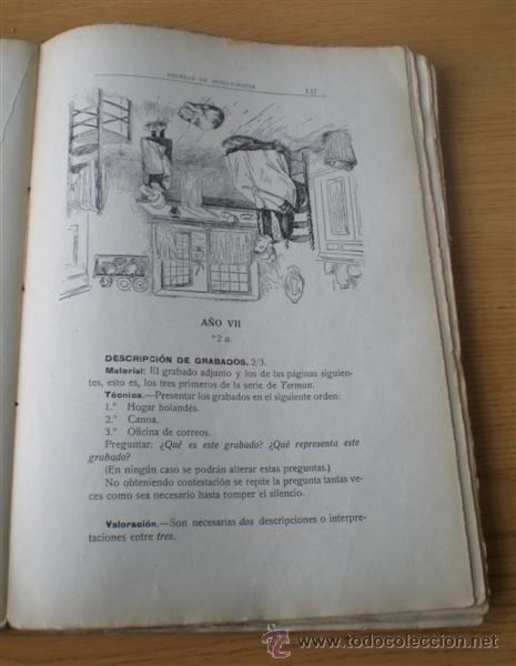 Libros antiguos: PRUEBAS DE INTELIGENCIA 1930 - Foto 5