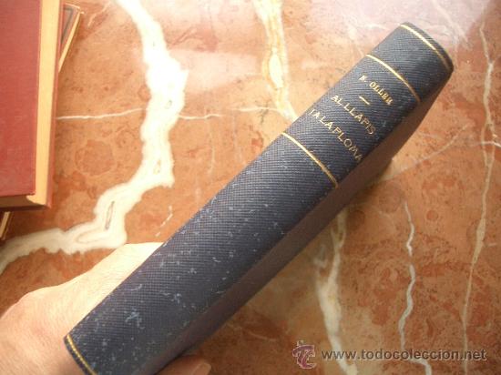Libros antiguos: Al llapis i a la ploma. OLLER, Narc&iacute;s - Foto 1