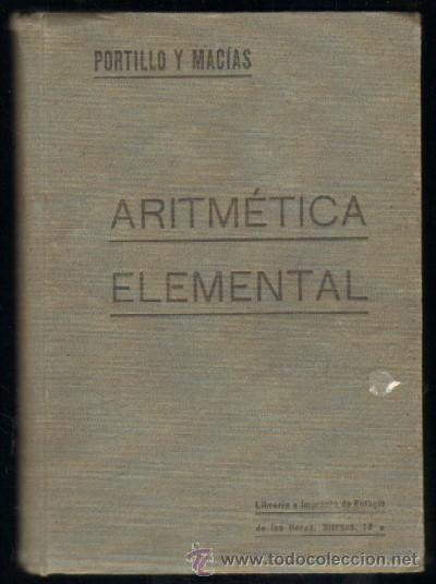 Libros antiguos: ARITMETICA ELEMENTAL (A-MAT-280) - Foto 1
