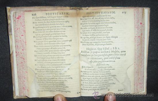 Libros antiguos: 1605 - El POETICARVM. ANTONIO RUBIO. M&Eacute;XICO.ORIGINAL. - Foto 11