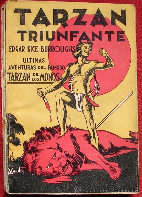 Libros antiguos: TARZAN TRIUNFANTE - Foto 1