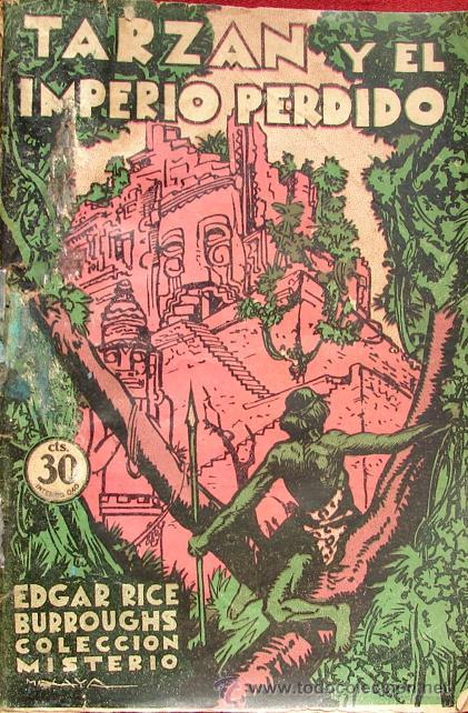 Libros antiguos: TARZAN Y EL IMPERIO PERDIDO - Foto 1