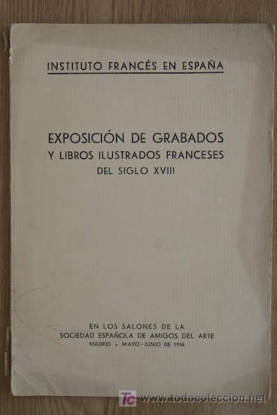 Libros antiguos: Instituto Franc&eacute;s en Espa&ntilde;a. - Foto 1
